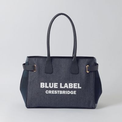 ロゴプリントハトメトート | BLUE LABEL CRESTBRIDGE (Women)/ブルー