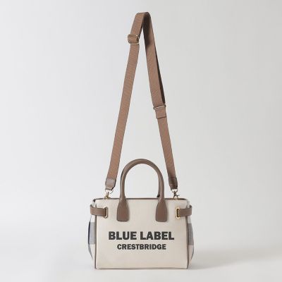 ロゴプリントハトメミドルトート | BLUE LABEL CRESTBRIDGE (Women