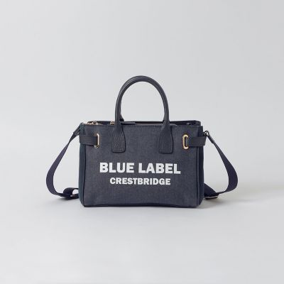 ロゴプリントハトメミドルトート | BLUE LABEL CRESTBRIDGE (Women
