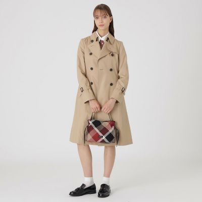 クレストブリッジチェックカルゼギャザーミニバッグ | BLUE LABEL