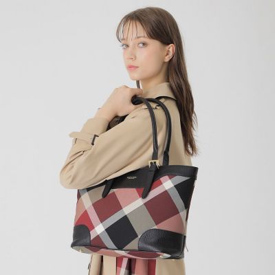 ※専用※ブルーレーベル10thアニバーサリークレストブリッジチェックビエラトート 10th ANNIVERSARY】クレストブリッジチェックビエラ
