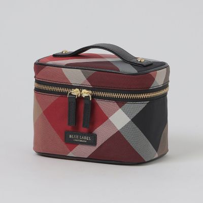 クレストブリッジチェックバニティポーチ | BLUE LABEL CRESTBRIDGE