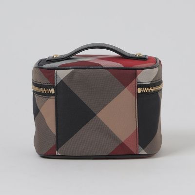 クレストブリッジチェックバニティポーチ | BLUE LABEL CRESTBRIDGE