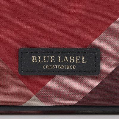 クレストブリッジチェックバニティポーチ | BLUE LABEL CRESTBRIDGE