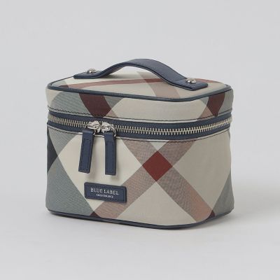 クレストブリッジチェックバニティポーチ | BLUE LABEL CRESTBRIDGE