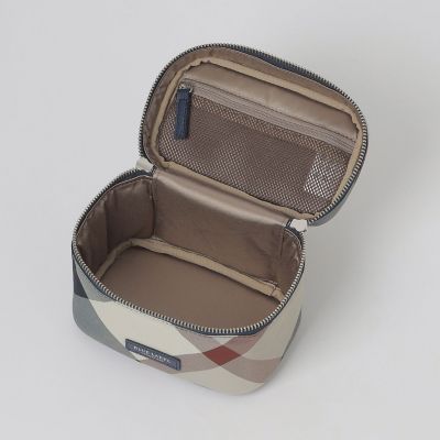 クレストブリッジチェックバニティポーチ | BLUE LABEL CRESTBRIDGE