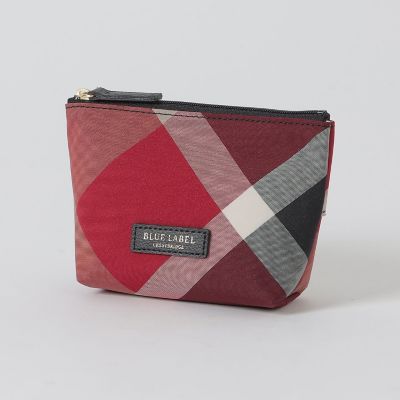 クレストブリッジチェックティッシュポーチ | BLUE LABEL CRESTBRIDGE