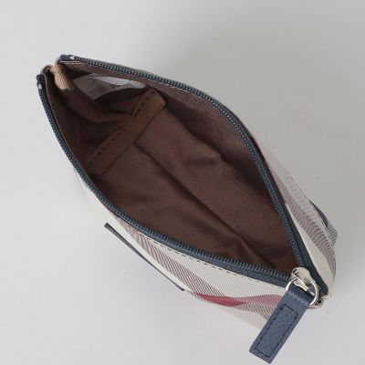 クレストブリッジチェックティッシュポーチ | BLUE LABEL CRESTBRIDGE