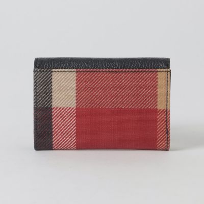 クレストブリッジチェックPVCカードケース | BLUE LABEL