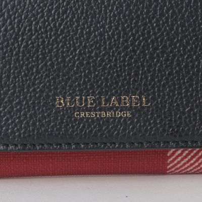 クレストブリッジチェックPVCカードケース | BLUE LABEL