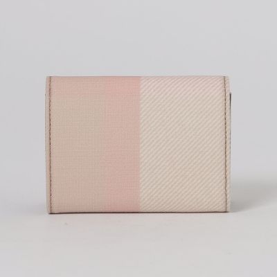 WEB限定】クレストブリッジチェックPVCリボンミニウォレット