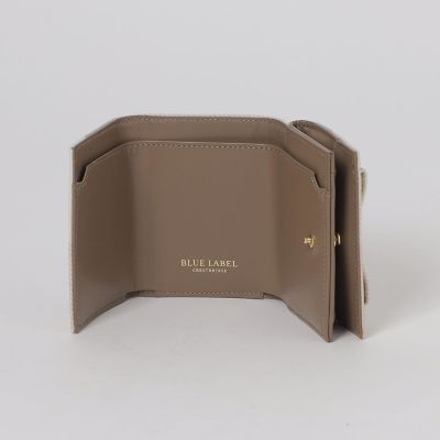 WEB限定】クレストブリッジチェックPVCリボンミニウォレット