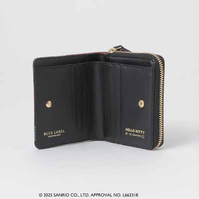 ハローキティコラボ】PVC二つ折り財布 | BLUE LABEL CRESTBRIDGE