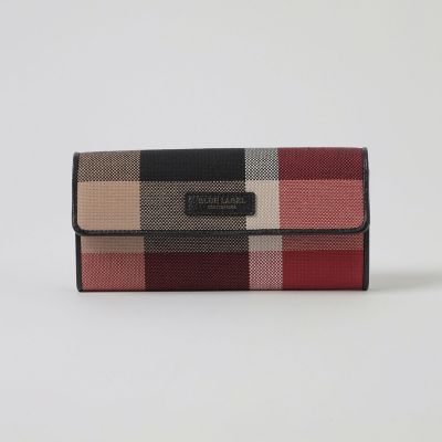 クレストブリッジチェックキャンバス長財布 | BLUE LABEL CRESTBRIDGE