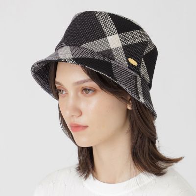 クレストブリッジチェックスラブプリペラバケットハット | BLUE LABEL