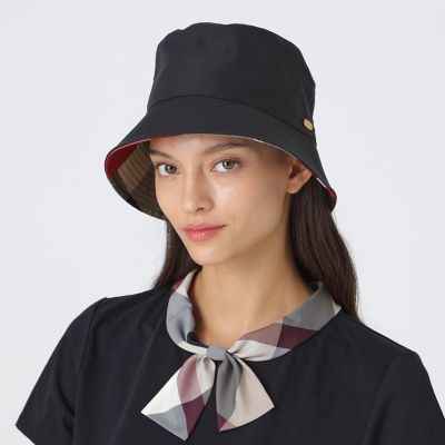 ＜BLUE LABEL CRESTBRIDGE (Women)＞リバーシブルバケットハット