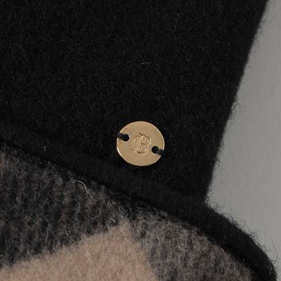 パーシャルクレストブリッジチェックグローブ | BLUE LABEL