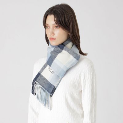 新品 ブルーレーベルクレストブリッジ マフラー カシミヤ BLUE LABEL CRESTBRIDGE - 【新品】ブルーレーベルクレストブリッジ