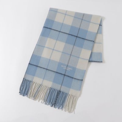 アクリルチェックストール | BLUE LABEL CRESTBRIDGE (Women)/ブルー