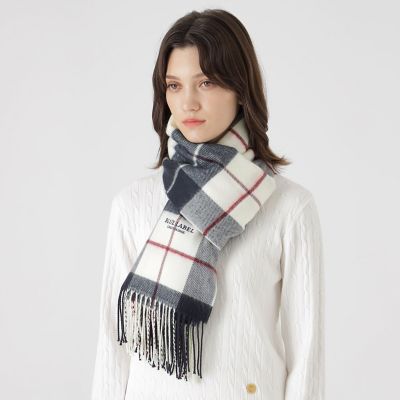 アクリルチェックストール | BLUE LABEL CRESTBRIDGE (Women)/ブルー