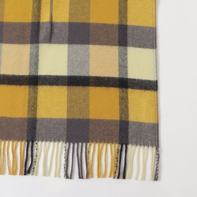 クレストブリッジチェックフード付きストール | BLUE LABEL