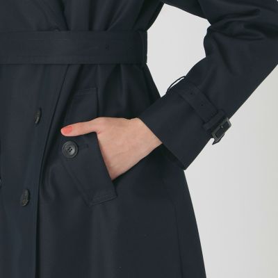 EC販売終了】ライトギャバジントレンチコート | BLUE LABEL