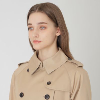 EC販売終了】ライトギャバジントレンチコート | BLUE LABEL