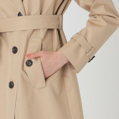 EC販売終了】ライトギャバジントレンチコート | BLUE LABEL