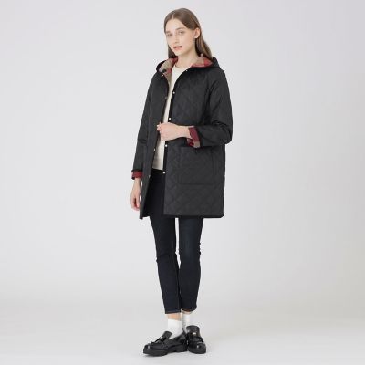 取扱店舗限定】ナチュラルタフタキルティングコート | BLUE LABEL