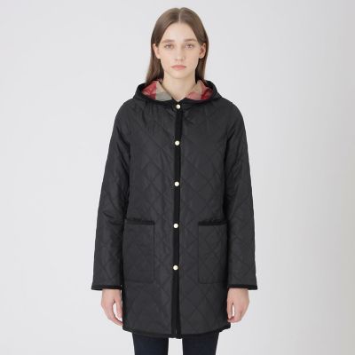 取扱店舗限定】ナチュラルタフタキルティングコート | BLUE LABEL