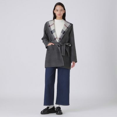 ショールカラーコーディガン | BLUE LABEL CRESTBRIDGE (Women)/ブルー