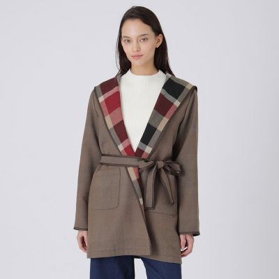 ショールカラーコーディガン | BLUE LABEL CRESTBRIDGE (Women)/ブルー