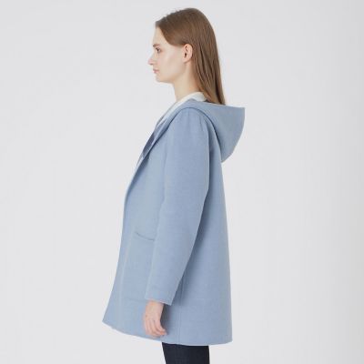 クレストブリッジチェックリバーポリウールコーディガン | BLUE LABEL