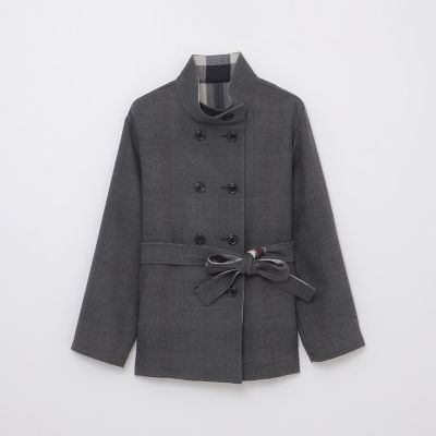 リバーショートコート | BLUE LABEL CRESTBRIDGE (Women)/ブルー