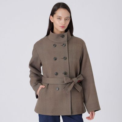リバーショートコート | BLUE LABEL CRESTBRIDGE (Women)/ブルー