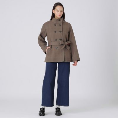 リバーショートコート | BLUE LABEL CRESTBRIDGE (Women)/ブルー