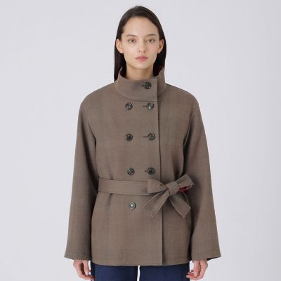 リバーショートコート | BLUE LABEL CRESTBRIDGE (Women)/ブルー