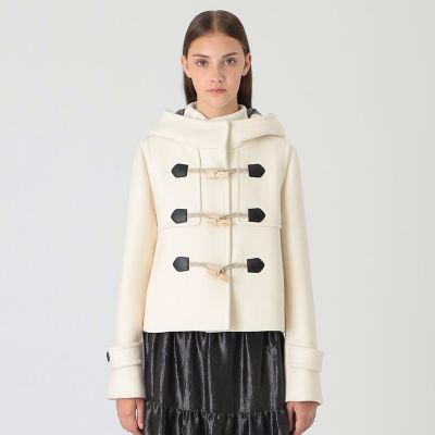 ツイルメルトンショートダッフルコート | BLUE LABEL CRESTBRIDGE