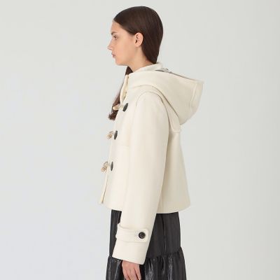 ツイルメルトンショートダッフルコート | BLUE LABEL CRESTBRIDGE