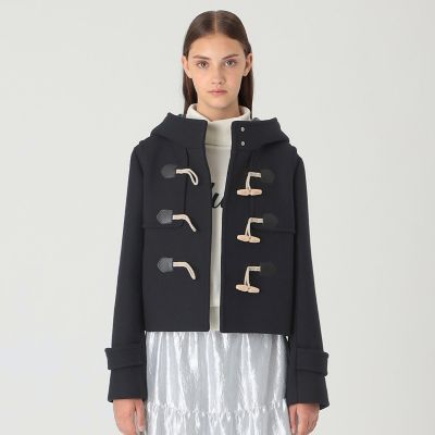 ツイルメルトンショートダッフルコート | BLUE LABEL CRESTBRIDGE