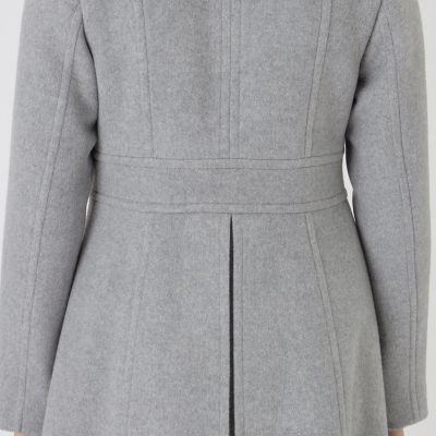 ファインダブルビーバースタンドカラーコート | BLUE LABEL