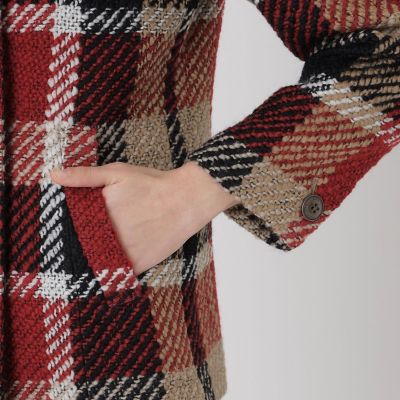 取扱店舗限定】クレストブリッジチェックロービングツイードジャケット