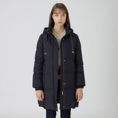 ハイマルチピーチタフタロングダウンコート | BLUE LABEL CRESTBRIDGE