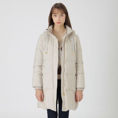 ハイマルチピーチタフタロングダウンコート | BLUE LABEL CRESTBRIDGE