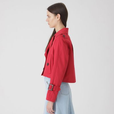 ショートトレンチコート | BLUE LABEL CRESTBRIDGE (Women)/ブルー