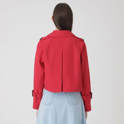 ショートトレンチコート | BLUE LABEL CRESTBRIDGE (Women)/ブルー