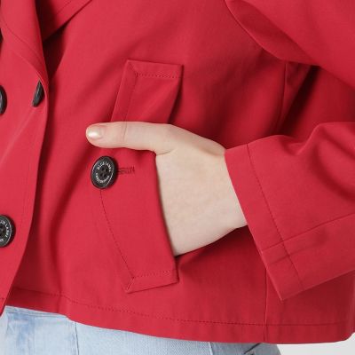 ショートトレンチコート | BLUE LABEL CRESTBRIDGE (Women)/ブルー