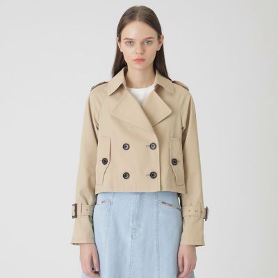 ショートトレンチコート | BLUE LABEL CRESTBRIDGE (Women)/ブルー