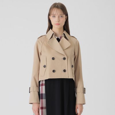 ライトギャバジンショートトレンチ | BLUE LABEL CRESTBRIDGE (Women