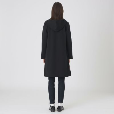 クレストブリッジチェックリバーシブルダンボールコーディガン | BLUE